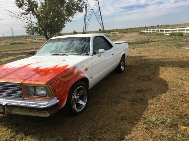 1979 White Chevrolet El Camino El Camino