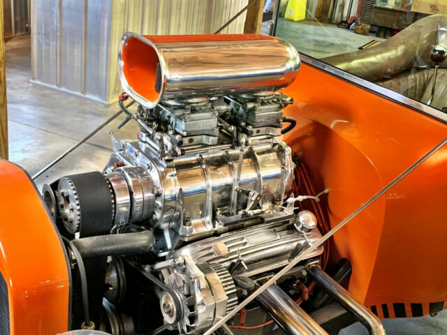 1923 Orange Ford Model T Convertible