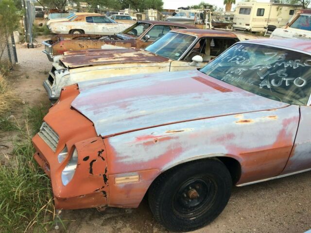 1978 Red Chevrolet Camaro Coupe