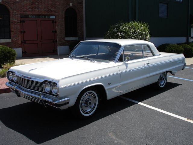 1964 Ermine White Chevrolet Impala Coupe