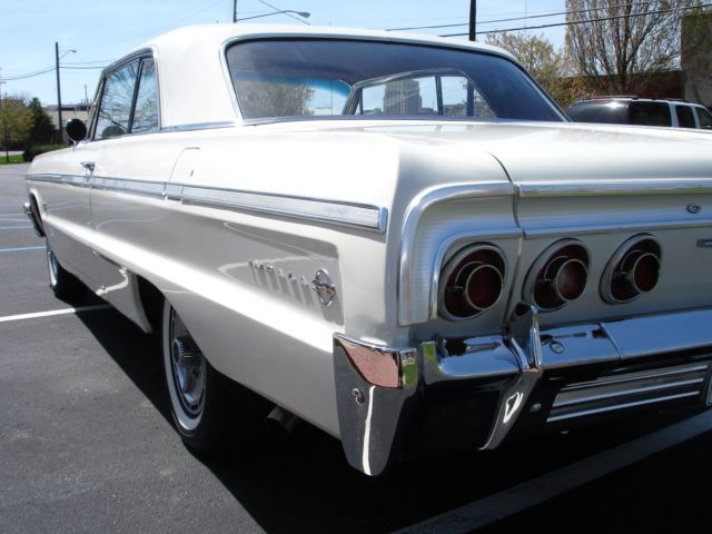 1964 Ermine White Chevrolet Impala Coupe