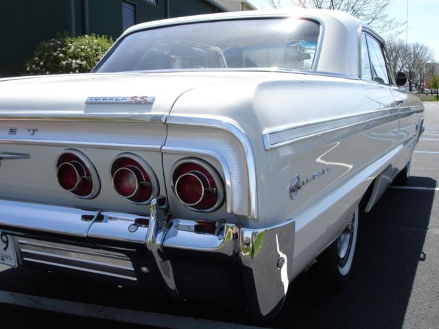 1964 Ermine White Chevrolet Impala Coupe