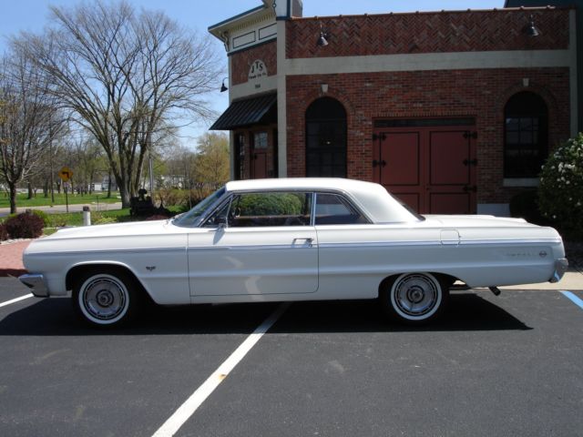 1964 Ermine White Chevrolet Impala Coupe