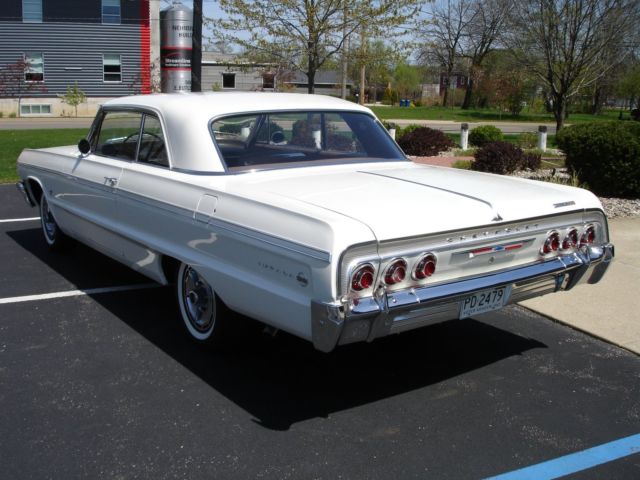 1964 Ermine White Chevrolet Impala Coupe