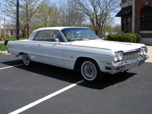 1964 Ermine White Chevrolet Impala Coupe