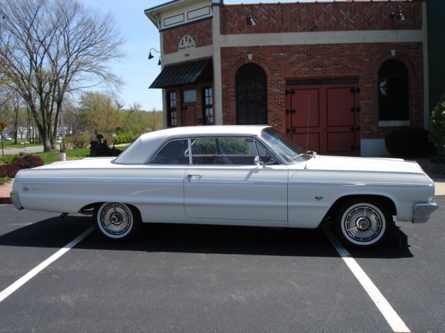 1964 Ermine White Chevrolet Impala Coupe
