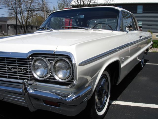 1964 Ermine White Chevrolet Impala Coupe