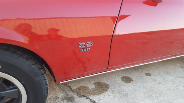 1970 Red Chevrolet Camaro