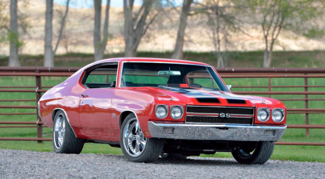 1970 Red Chevrolet Chevelle