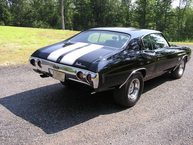 1972 Black Chevrolet Chevelle