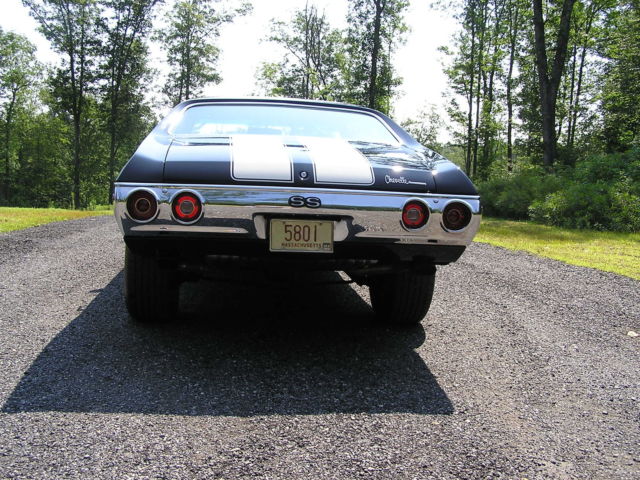 1972 Black Chevrolet Chevelle