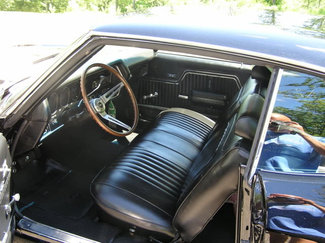 1972 Black Chevrolet Chevelle