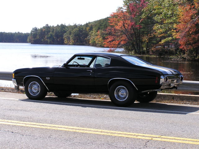 1972 Black Chevrolet Chevelle