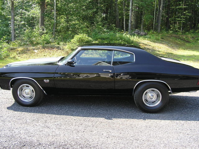 1972 Black Chevrolet Chevelle