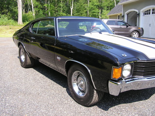 1972 Black Chevrolet Chevelle