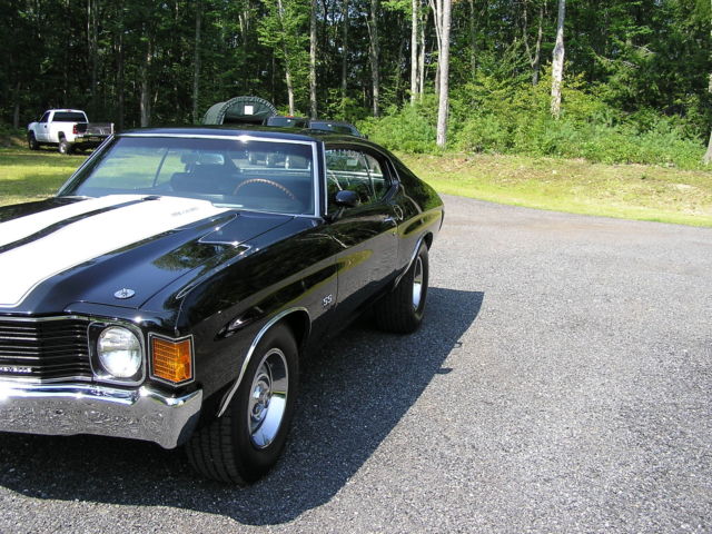 1972 Black Chevrolet Chevelle