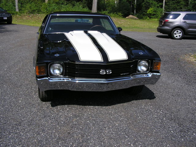 1972 Black Chevrolet Chevelle