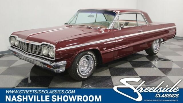 1964 Red Chevrolet Impala Hardtop