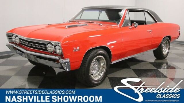 1967 Red Chevrolet Chevelle Hardtop
