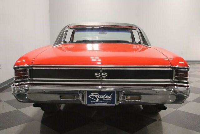 1967 Red Chevrolet Chevelle Hardtop