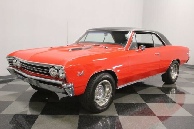 1967 Red Chevrolet Chevelle Hardtop