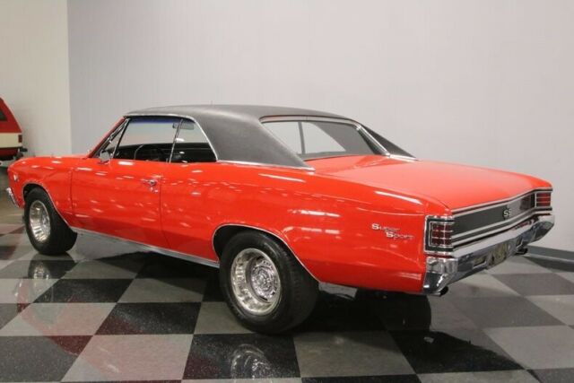 1967 Red Chevrolet Chevelle Hardtop