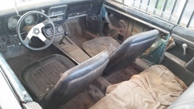 1967 Teal Chevrolet Camaro Convertible