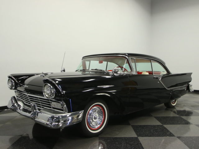 1957 Black Ford Fairlane Sedan