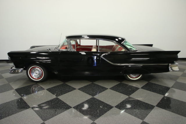 1957 Black Ford Fairlane Sedan