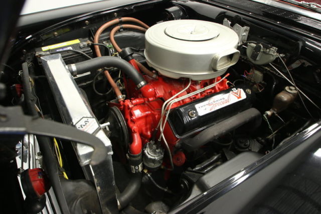 1957 Black Ford Fairlane Sedan