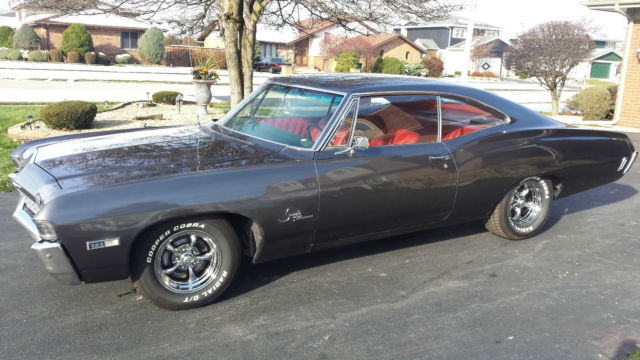 1968 Gray Chevrolet Impala Coupe