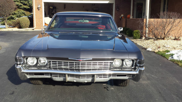 1968 Gray Chevrolet Impala Coupe