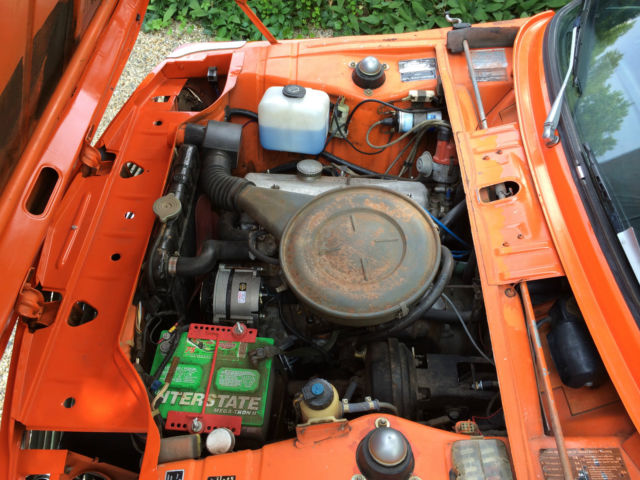 1972 Inca Red BMW 2002 2 door