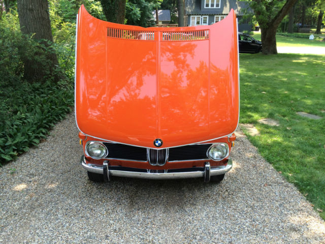 1972 Inca Red BMW 2002 2 door