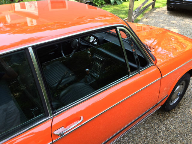 1972 Inca Red BMW 2002 2 door