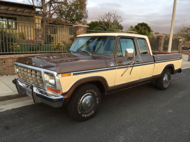 1979 Brown Ford F-150 Extended Cab Pickup
