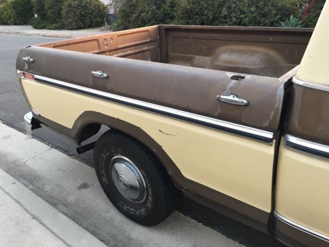1979 Brown Ford F-150 Extended Cab Pickup