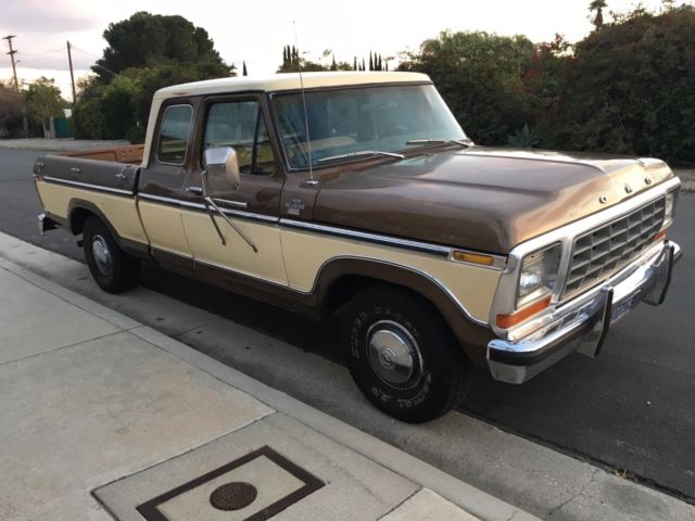 1979 Brown Ford F-150 Extended Cab Pickup