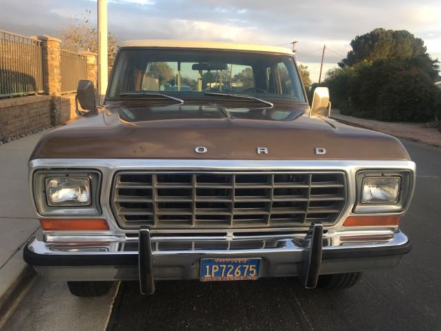 1979 Brown Ford F-150 Extended Cab Pickup