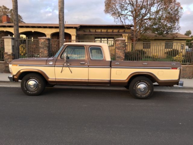 1979 Brown Ford F-150 Extended Cab Pickup