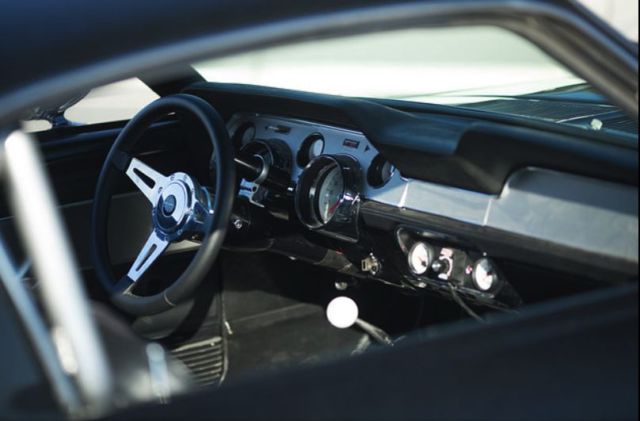 1967 Black Metallic Pearl Ford Mustang Fastback