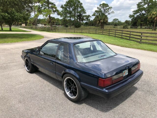 1992 Twilight Blue Ford Mustang Coupe