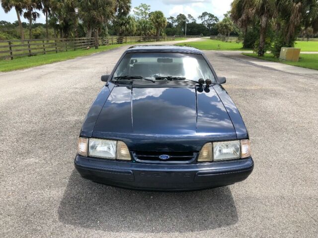 1992 Twilight Blue Ford Mustang Coupe