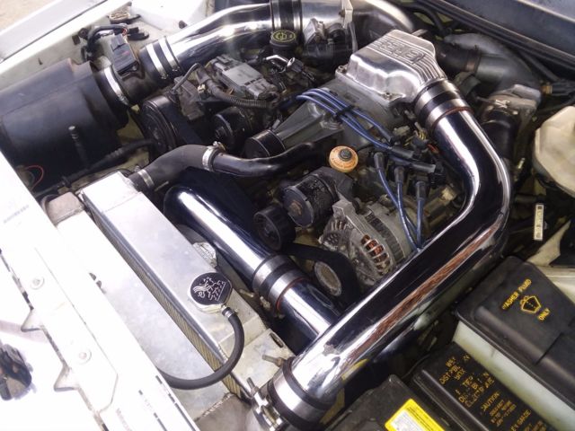 1991 White Ford Thunderbird Coupe