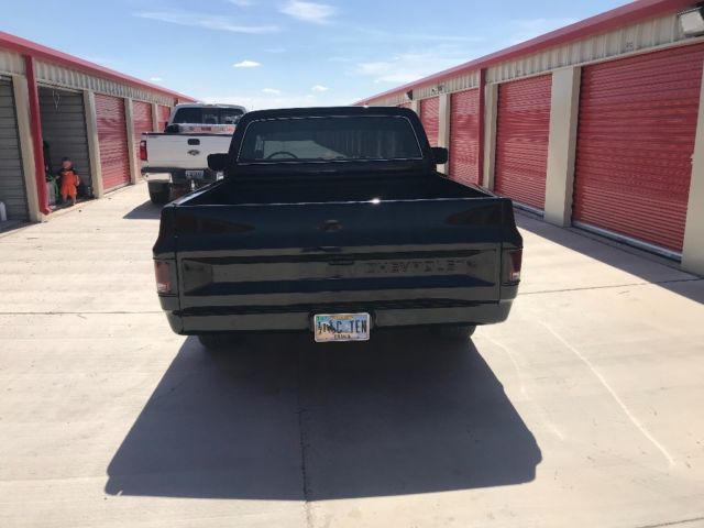 1982 Black Chevrolet C-10