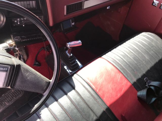 1982 Black Chevrolet C-10