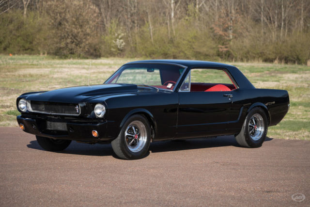 1965 Black Ford Mustang Coupe