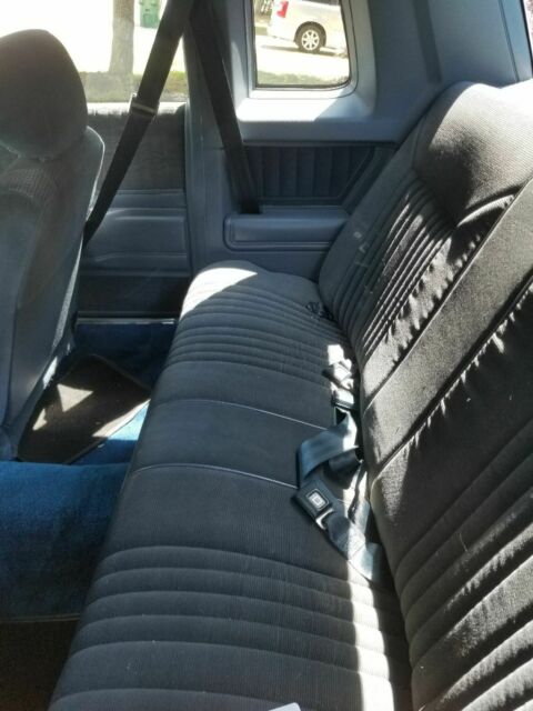 1987 Blue Oldsmobile Cutlass Coupe