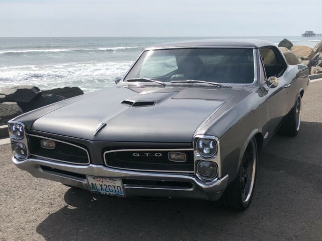 1966 Gray Pontiac GTO Coupe