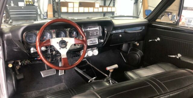 1966 Gray Pontiac GTO Coupe